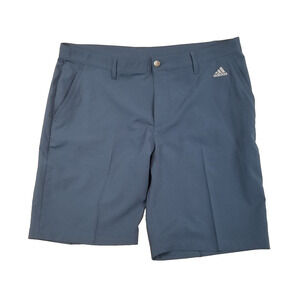 Adidas Golf Shorts Mens 36 Stretch Athletic Performance 3 Stripe Polyester